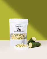 Freeze Dried Zucchini Pet Treats – Superfood for Dogs, Cats, Birds & Small Pets